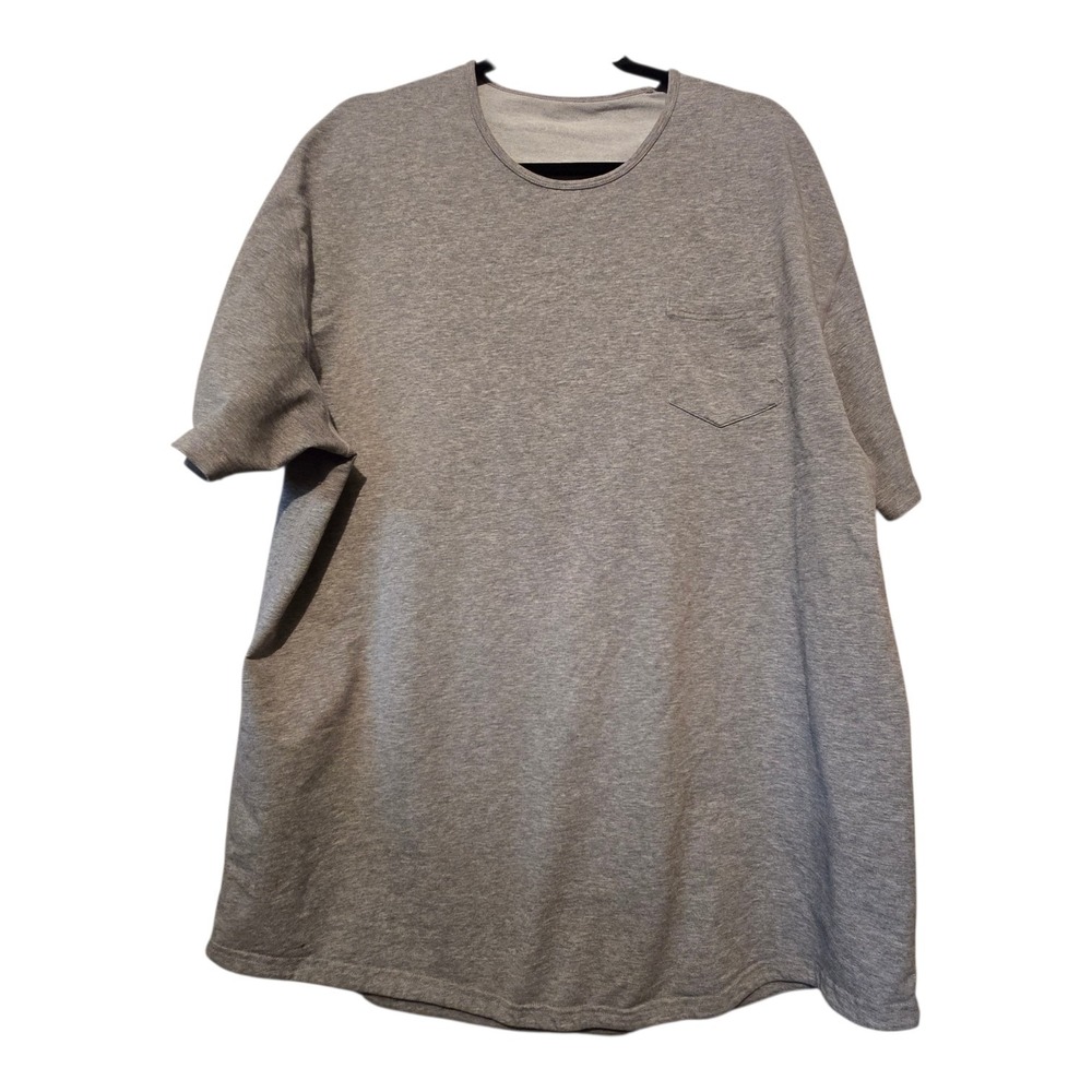 BYLT Crewneck T-Shirt Mens XXL Gray Stretch Short Sleeve Performance Comfort